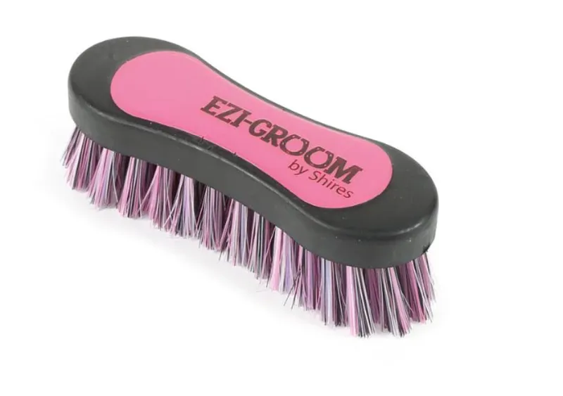 EZI-GROOM Grip Hoof Brush Bright Pink Small